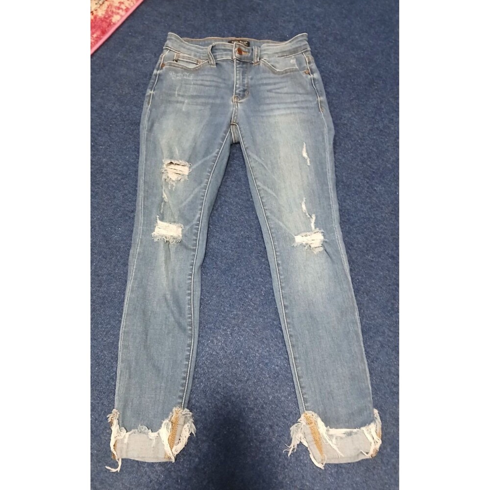 Judy Blue Los Angeles Skinny Distressed Jeans   3/26